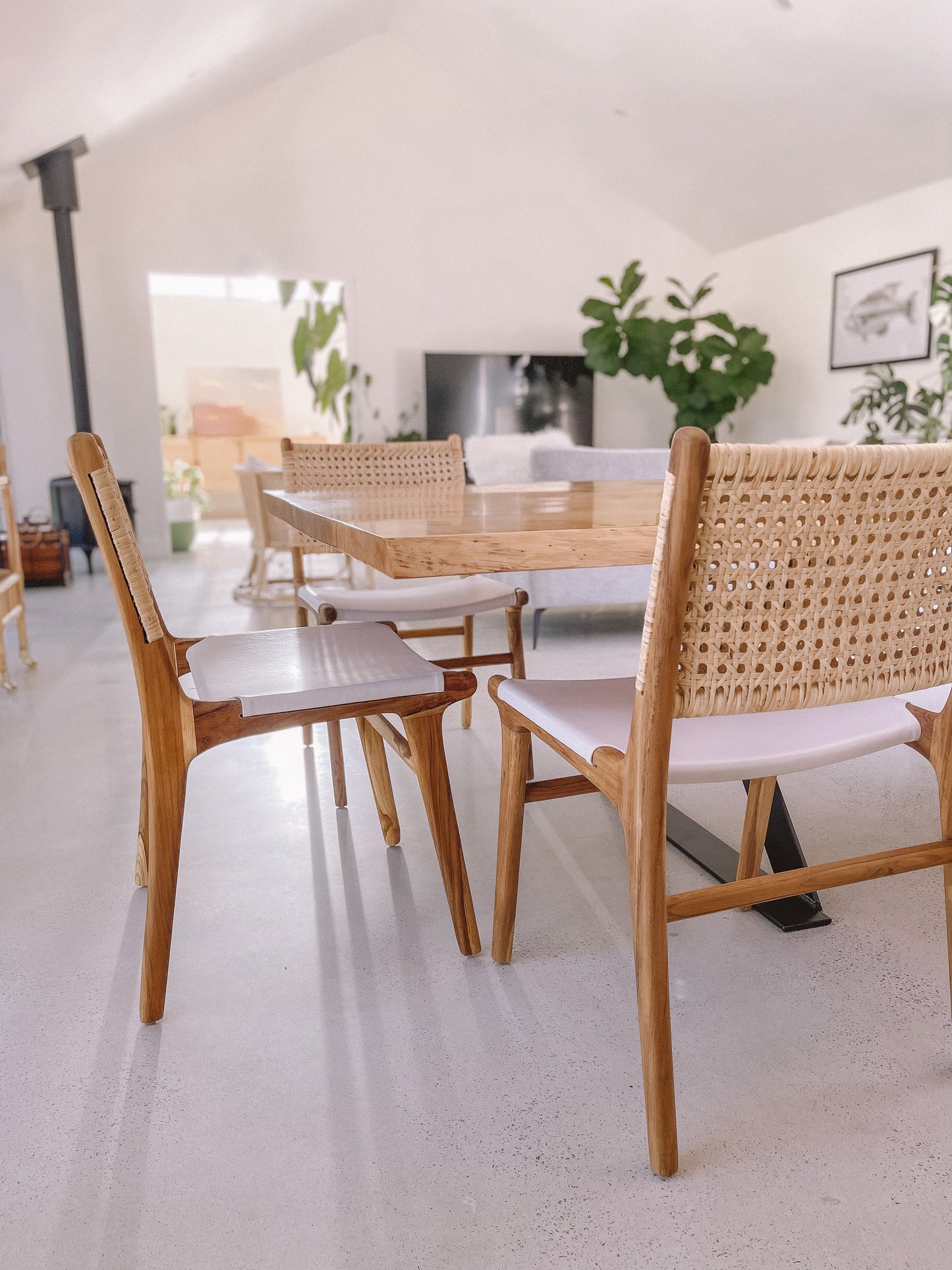 timber dining chair