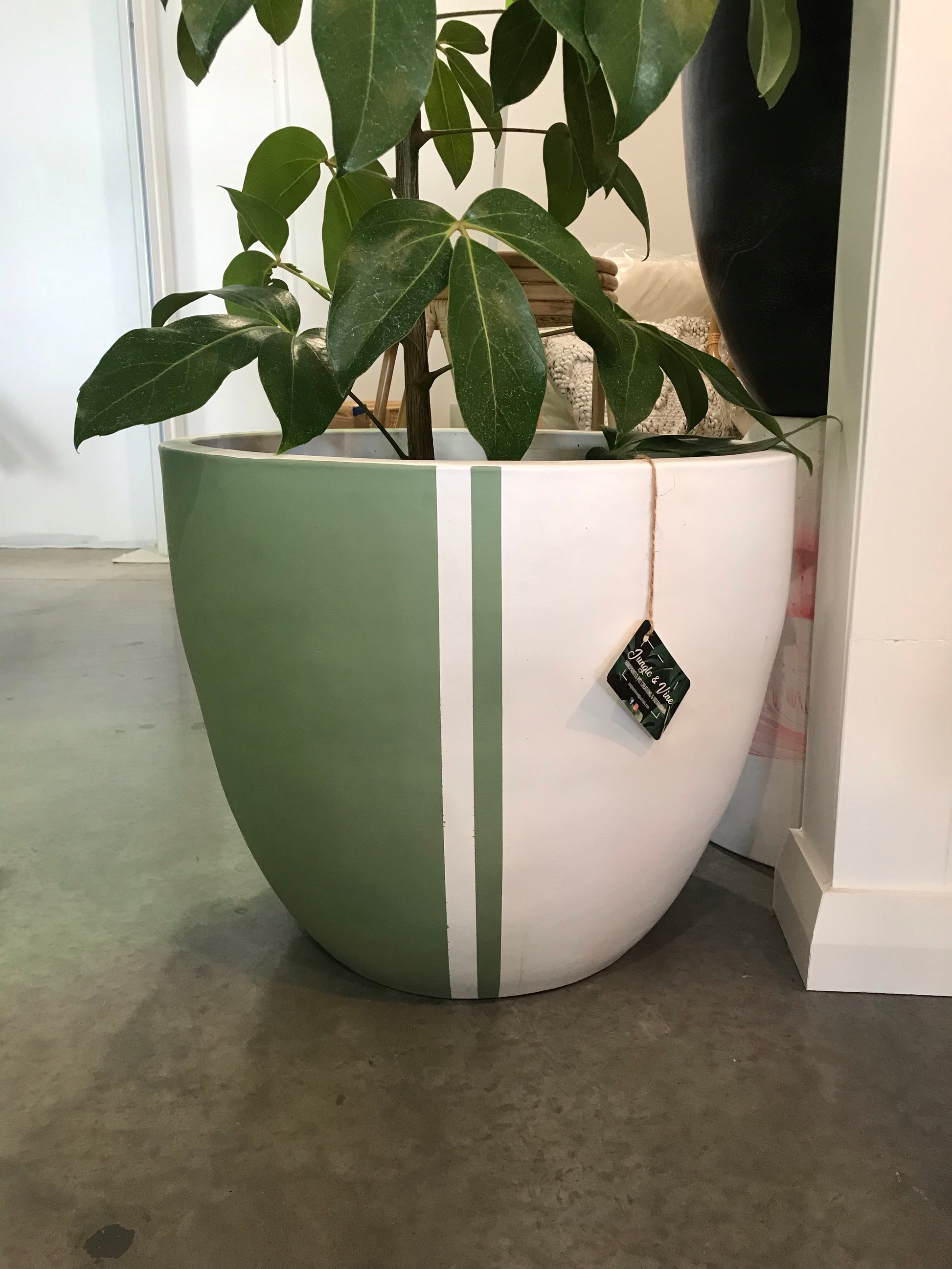 hand painted pot plants Hand Painted Terracotta Pot XXL – Casana Studio
